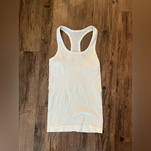 Lululemon white tank top. Size 2.